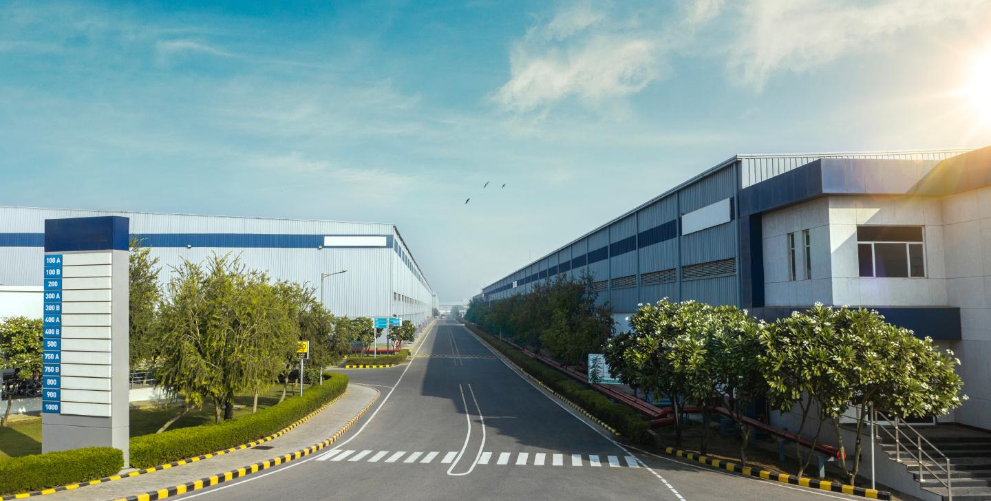 Industrial property and warehouse facilities