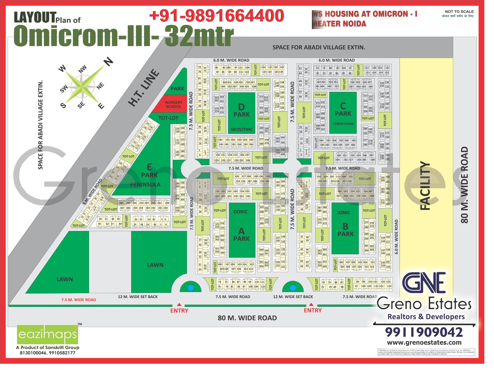 OMICRON- 3(32MTR)