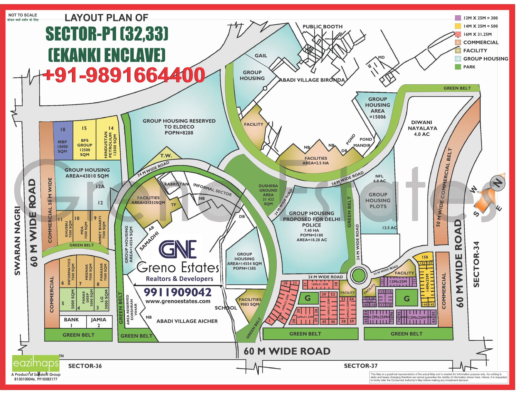 SECTOR-P1(32,33) EKANKI ENCLAVE