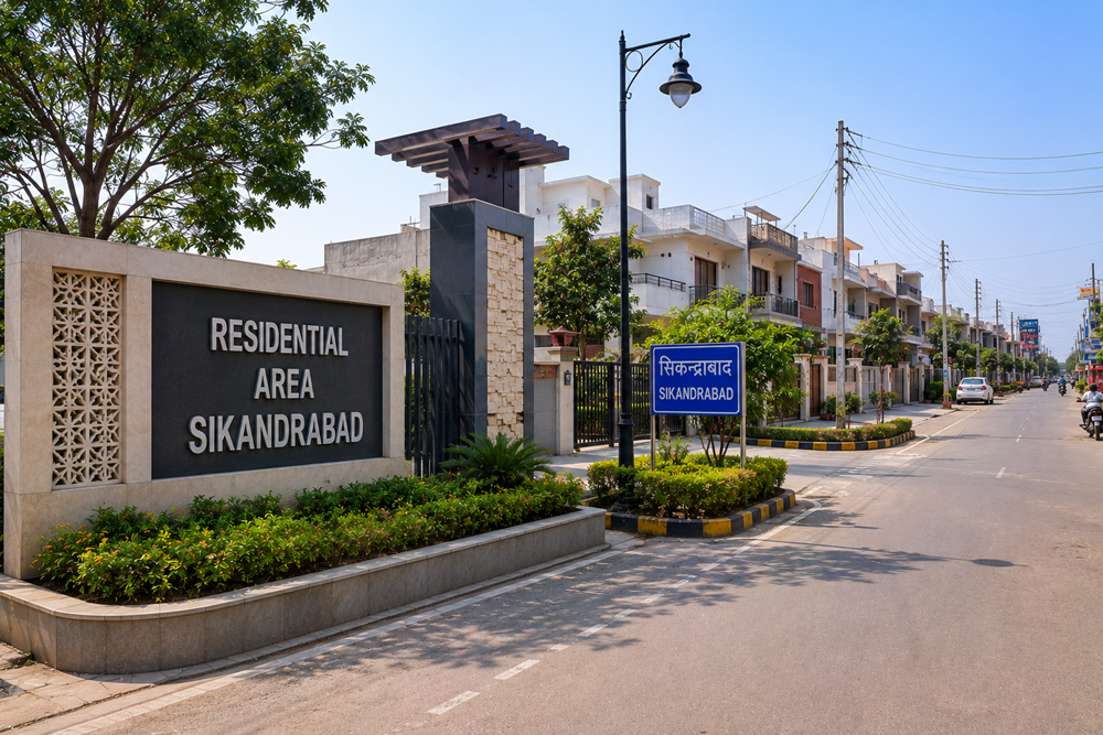 Residential Area Sikandrabad